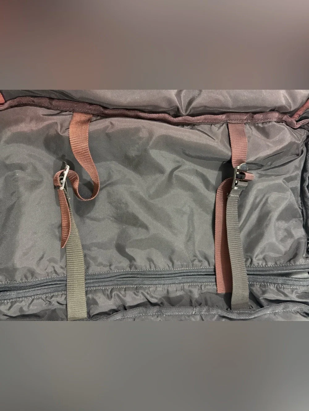 Tumi Alpha Ballistic Nylon Expandable Garment Duffel Travel Bag USA